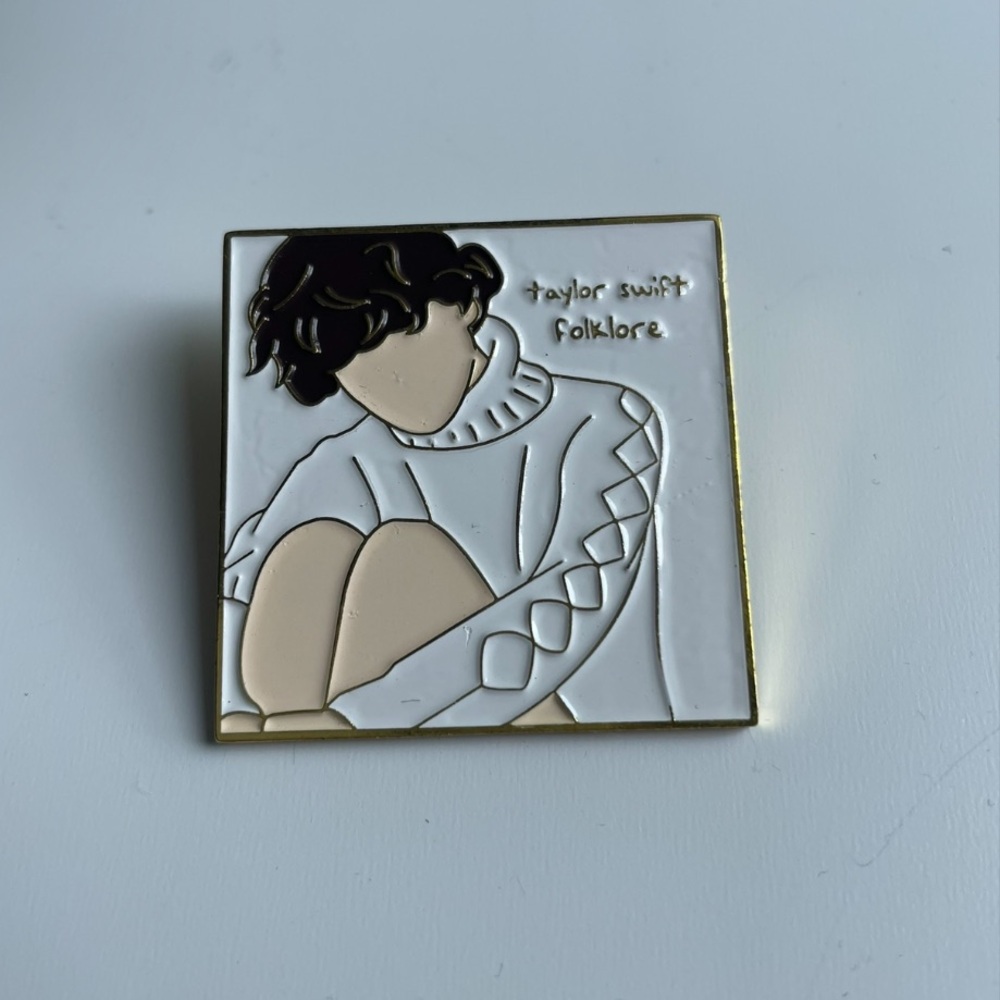 TS Folk Enamel Pin | Swiftie Fan Merch